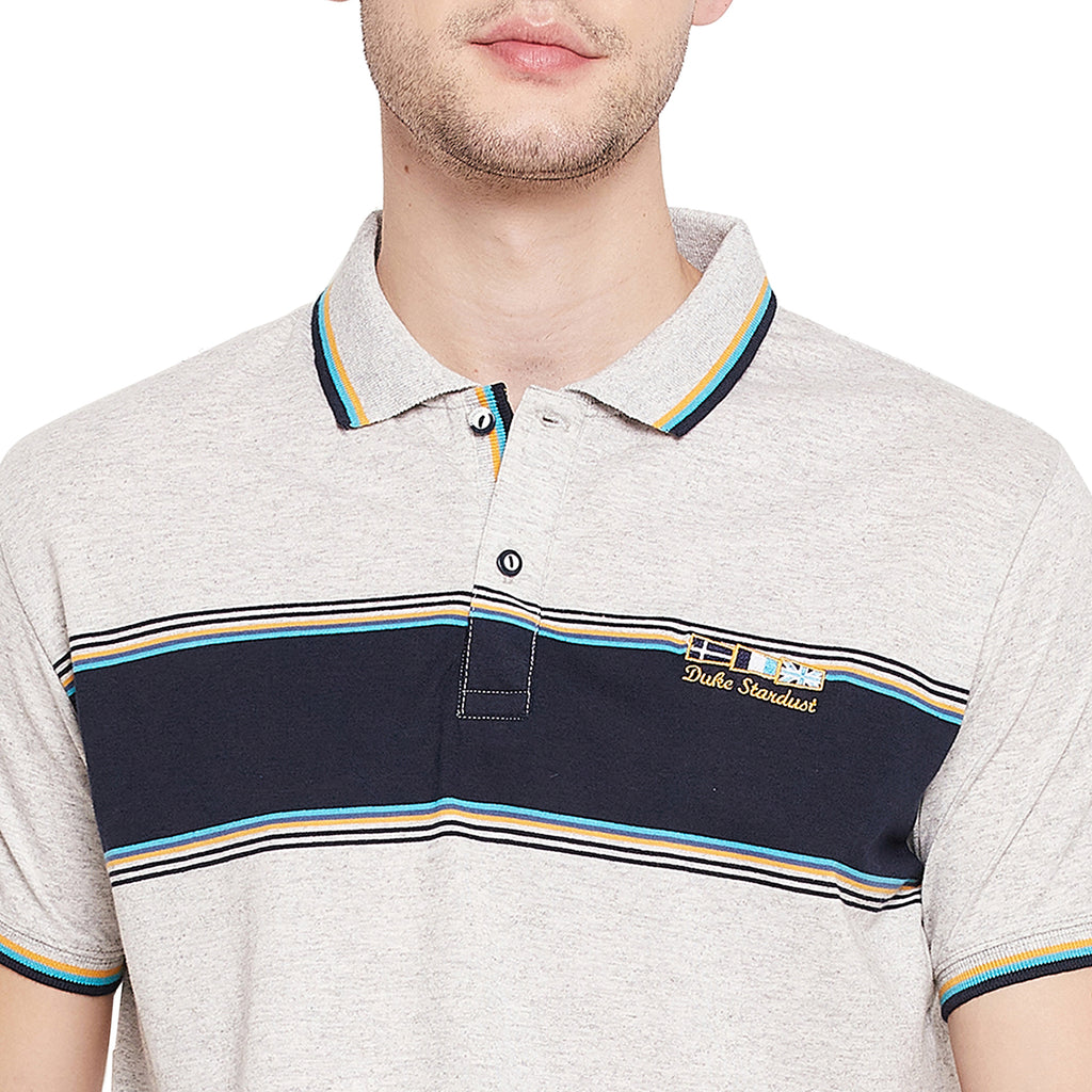 Duke Stardust Men Half Sleeve Cotton T-shirt (LF5391)