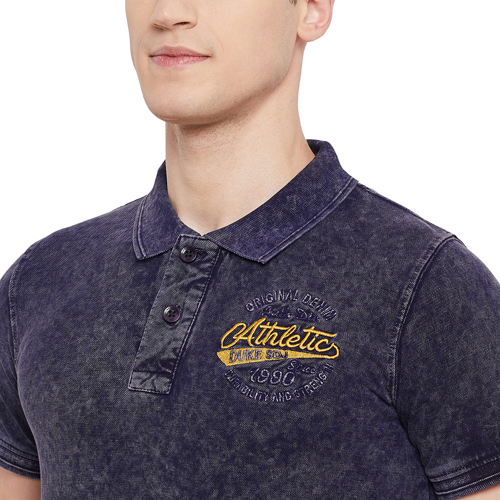 Duke Stardust Men Half Sleeve Cotton T-Shirt (LF4613)