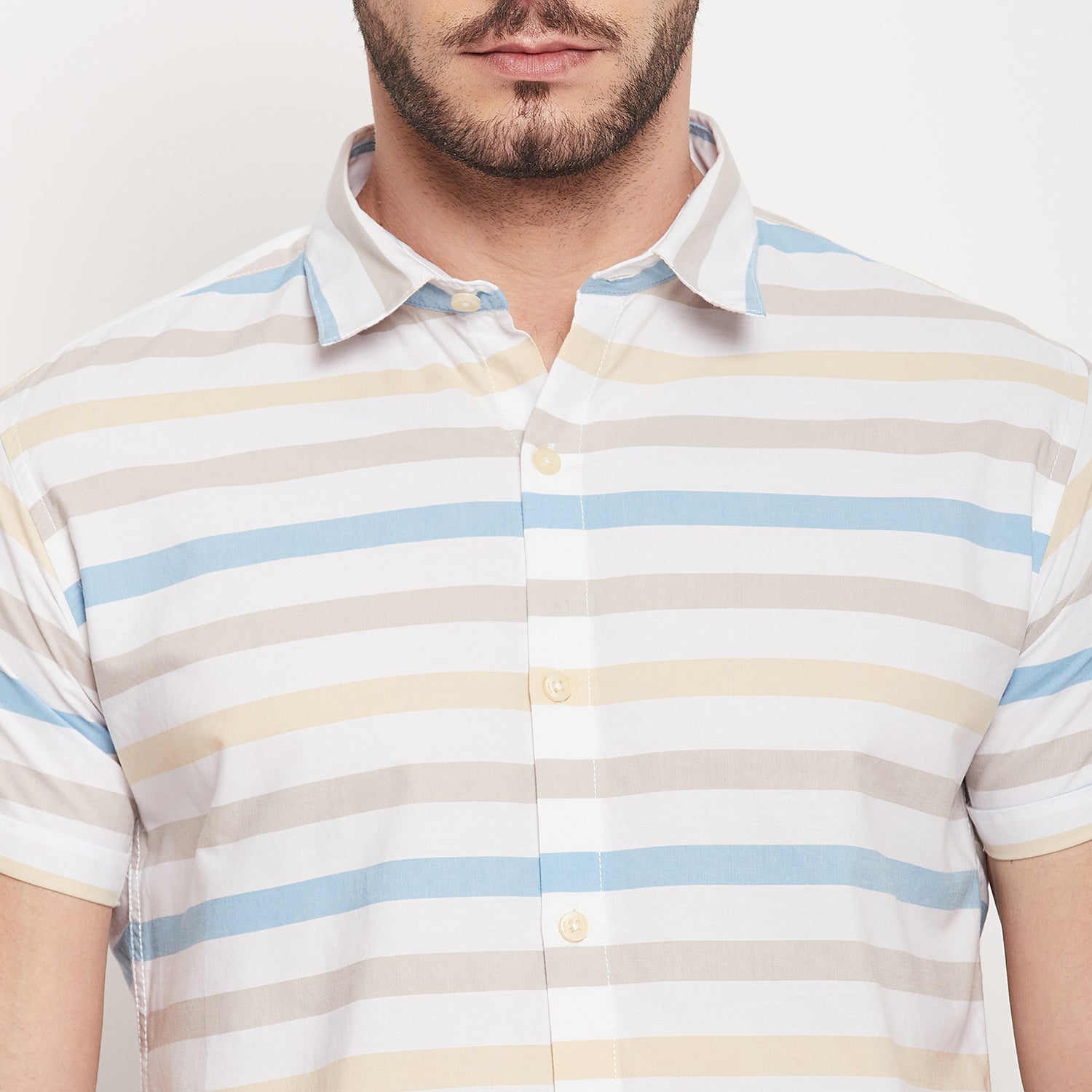 Duke Stardust Men Half Sleeve Cotton Shirt (SDO6963R)