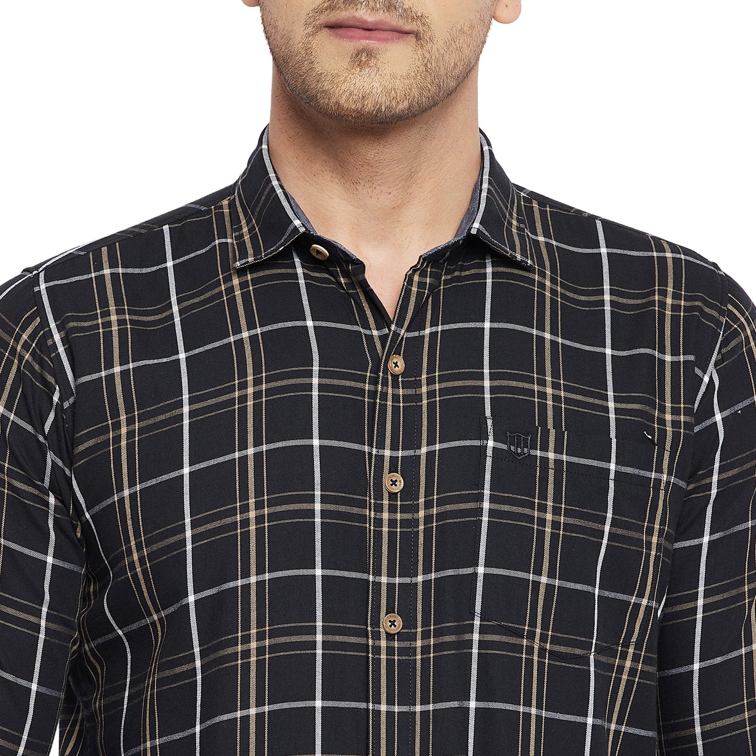 Duke Stardust Men Full Sleeve Cotton Shirt (SDO8CKTS)