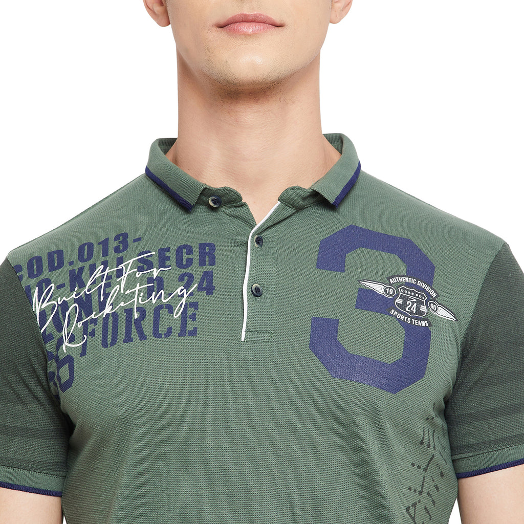Duke Stardust Men Half Sleeve Cotton T-Shirt (LF5410)