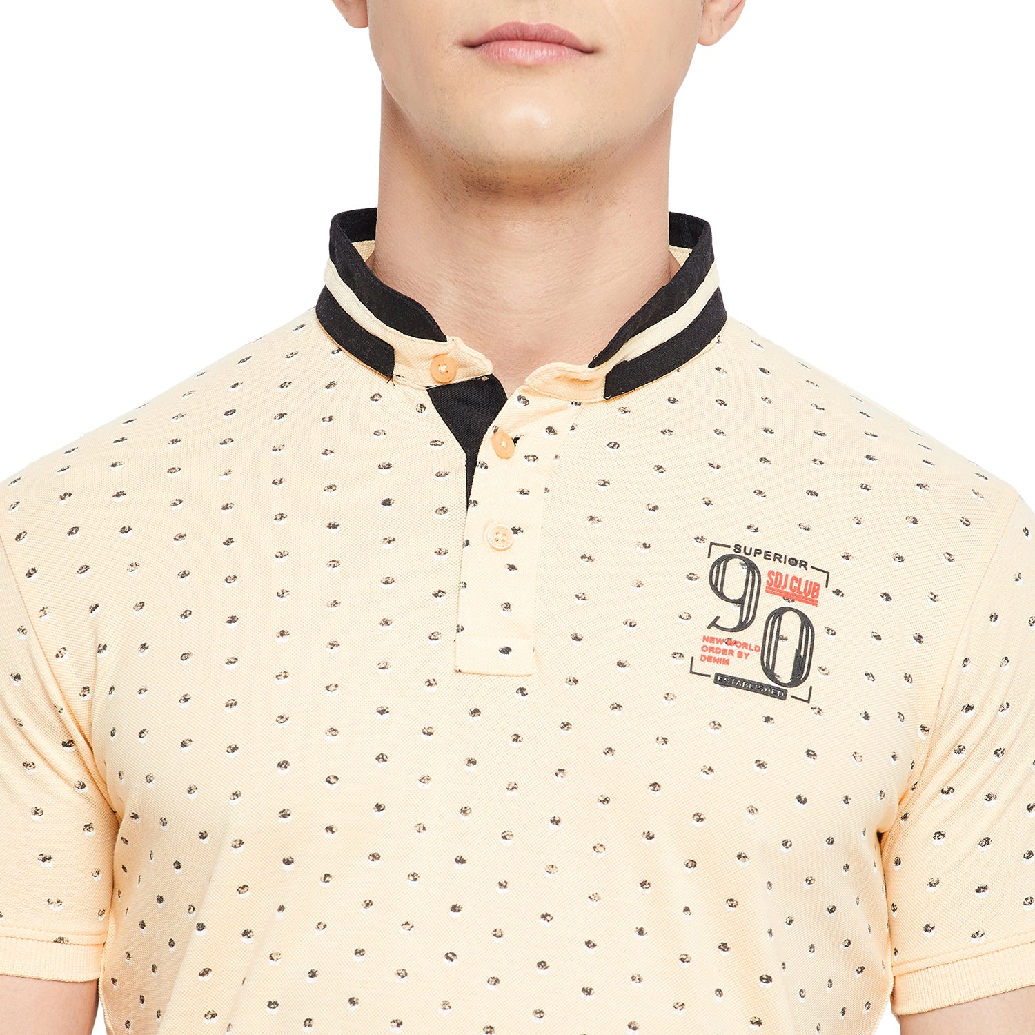 Duke Stardust Men Half Sleeve Cotton T-Shirt (LF5199)