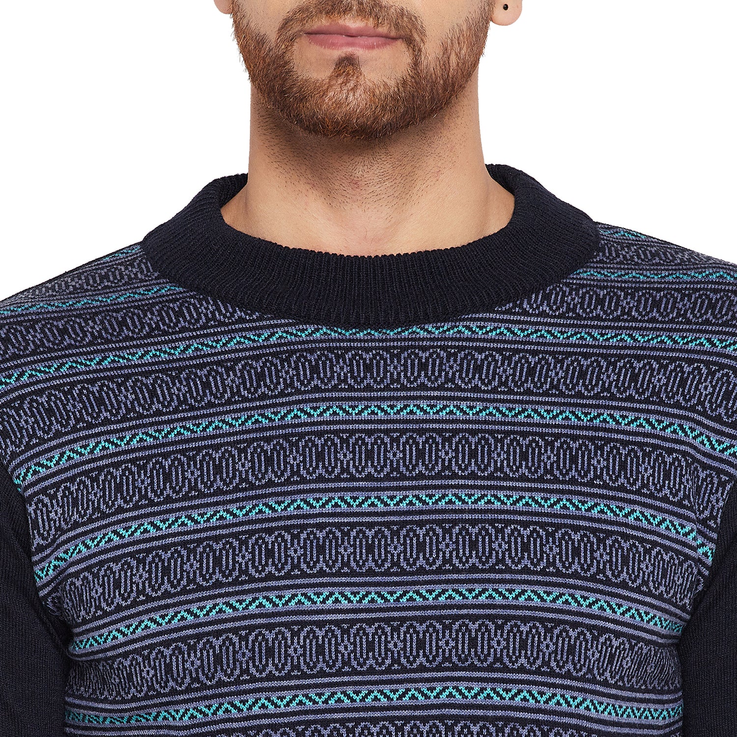 Duke Urban Men Full Sleeve High Neck Sweater (SDS8086)