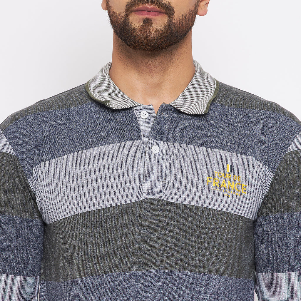 Duke Stardust Men Full Sleeve Cotton T-shirt (LF3906)