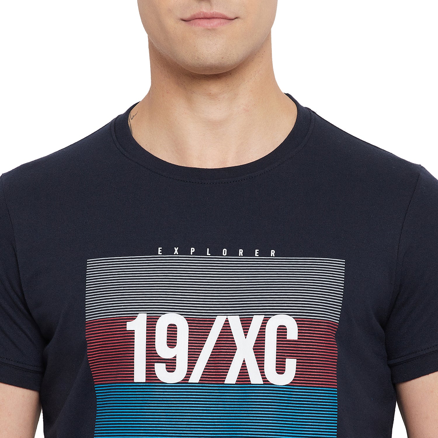 Duke Stardust Men Half Sleeve Cotton T-shirt (LF5222)