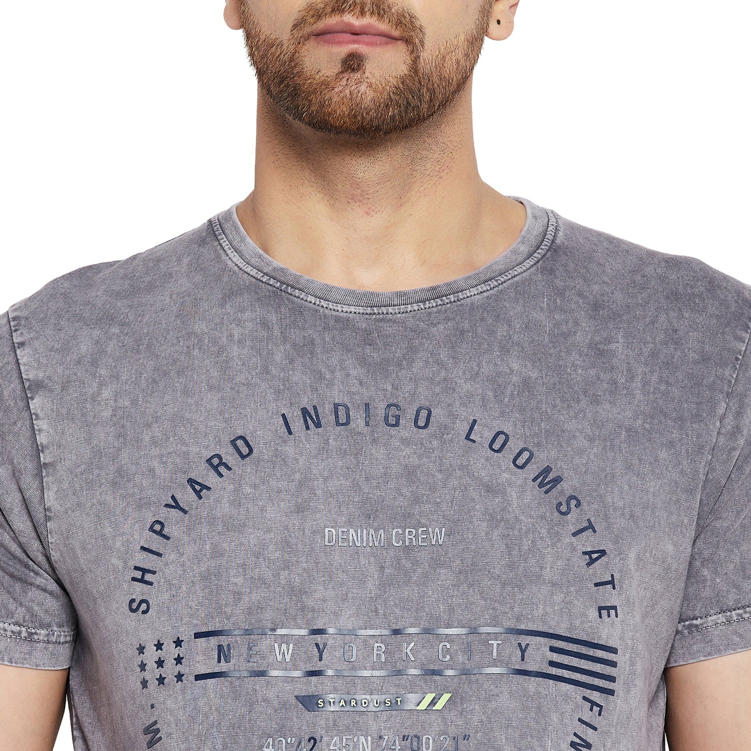 Duke Urban Men Half Sleeve Cotton T-shirt (LF5452)