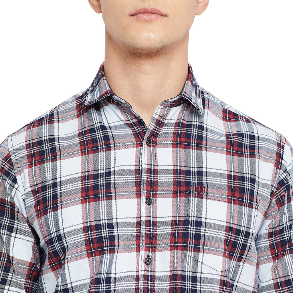 Duke Stardust Men Full Sleeve  Cotton Shirt (SDO5CKIC)