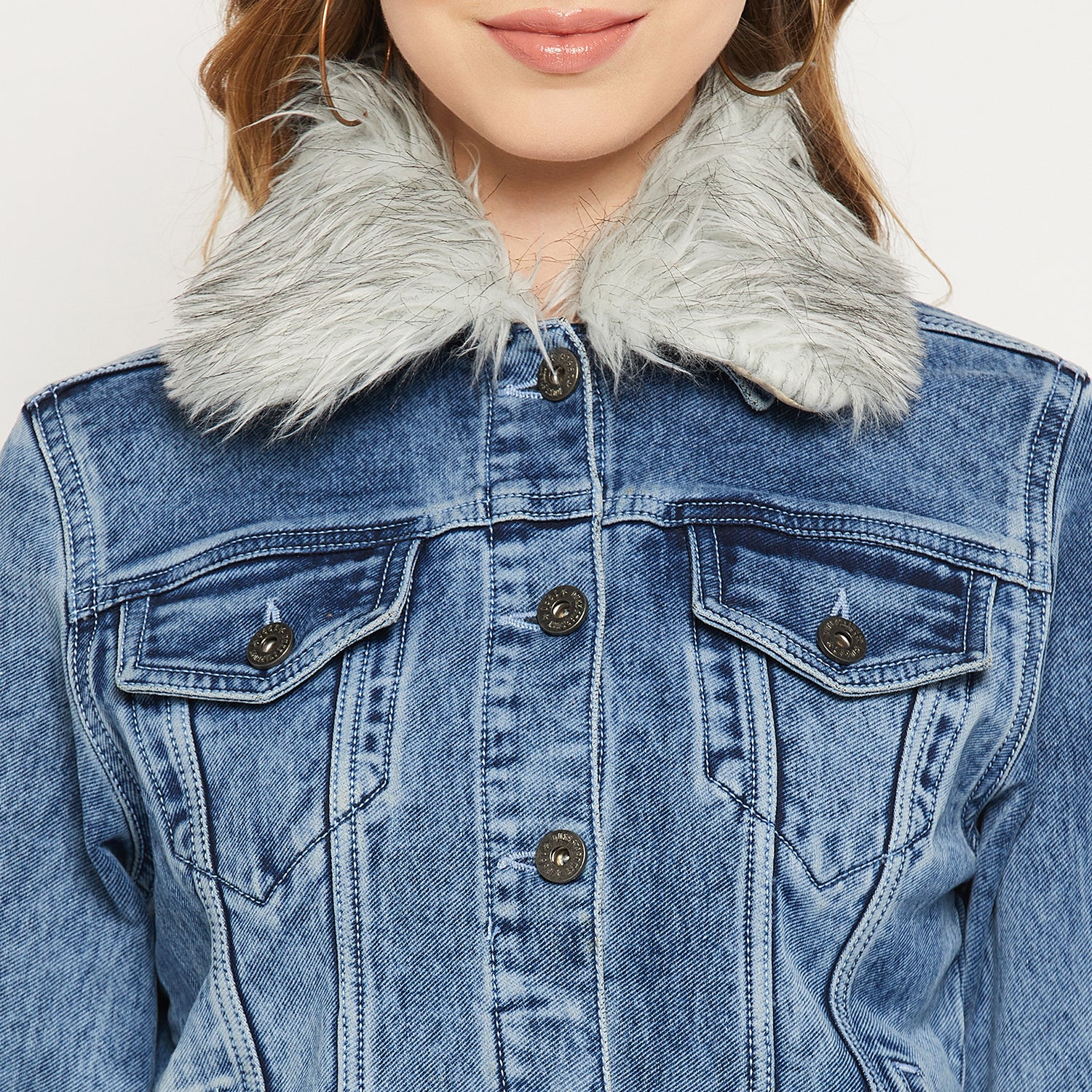 Duke Urban Women Full Sleeve Denim Jacket (SDZ6724)