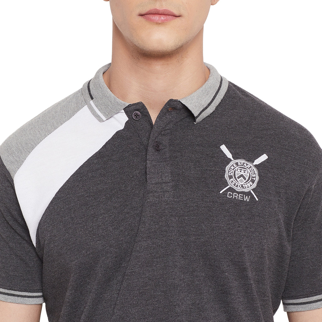 Duke Stardust Men Half Sleeve Cotton T-shirt (LF5267)