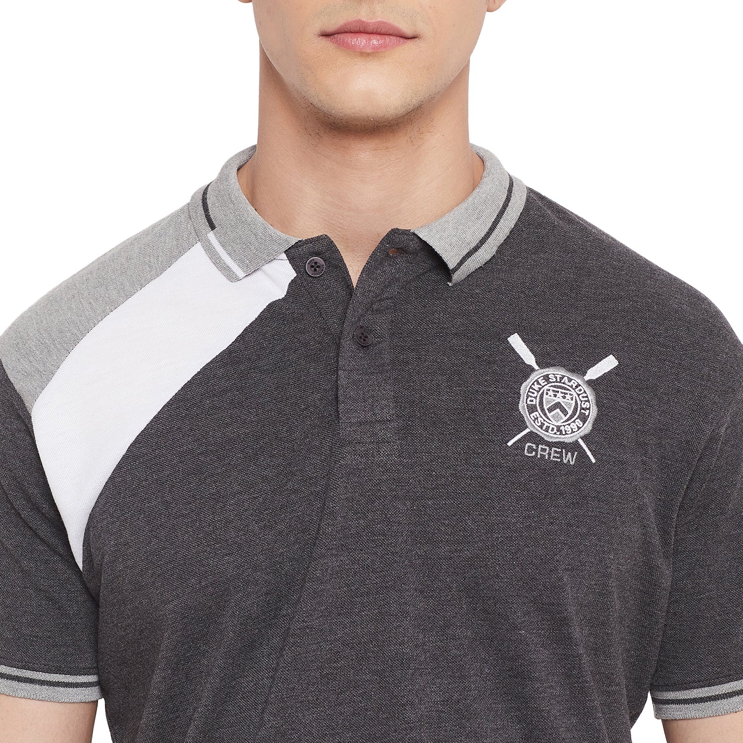 Duke Stardust Men Half Sleeve Cotton T-shirt (LF5267)