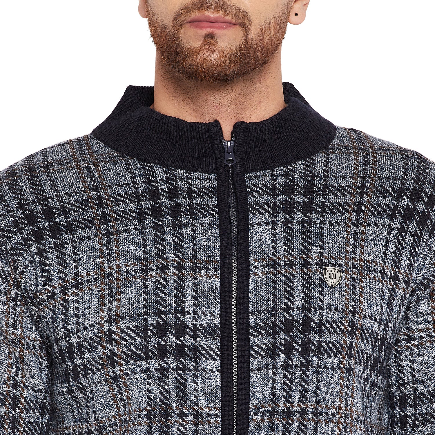 Duke Urban Men Full Sleeve High Neck Sweater (SDS684R)