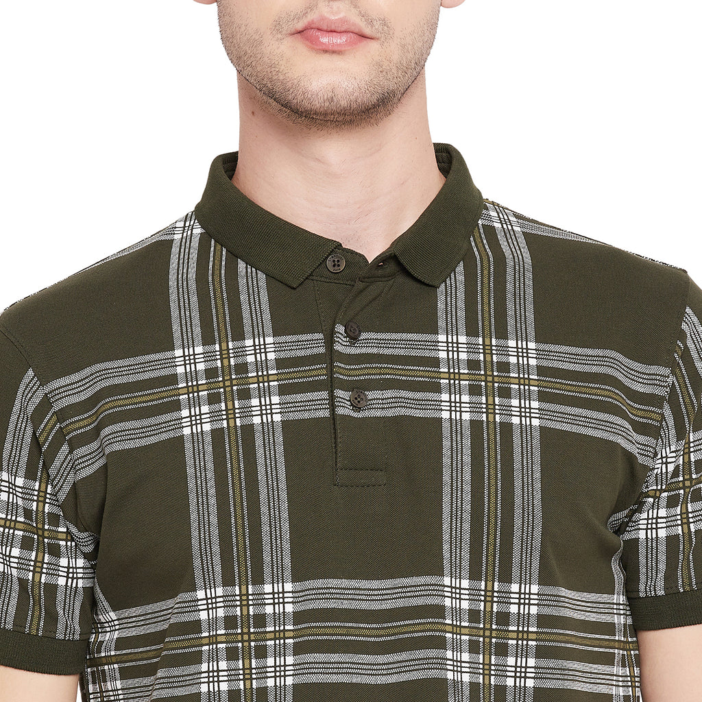 Duke Stardust Men Half Sleeve Cotton T-shirt (LF5331)