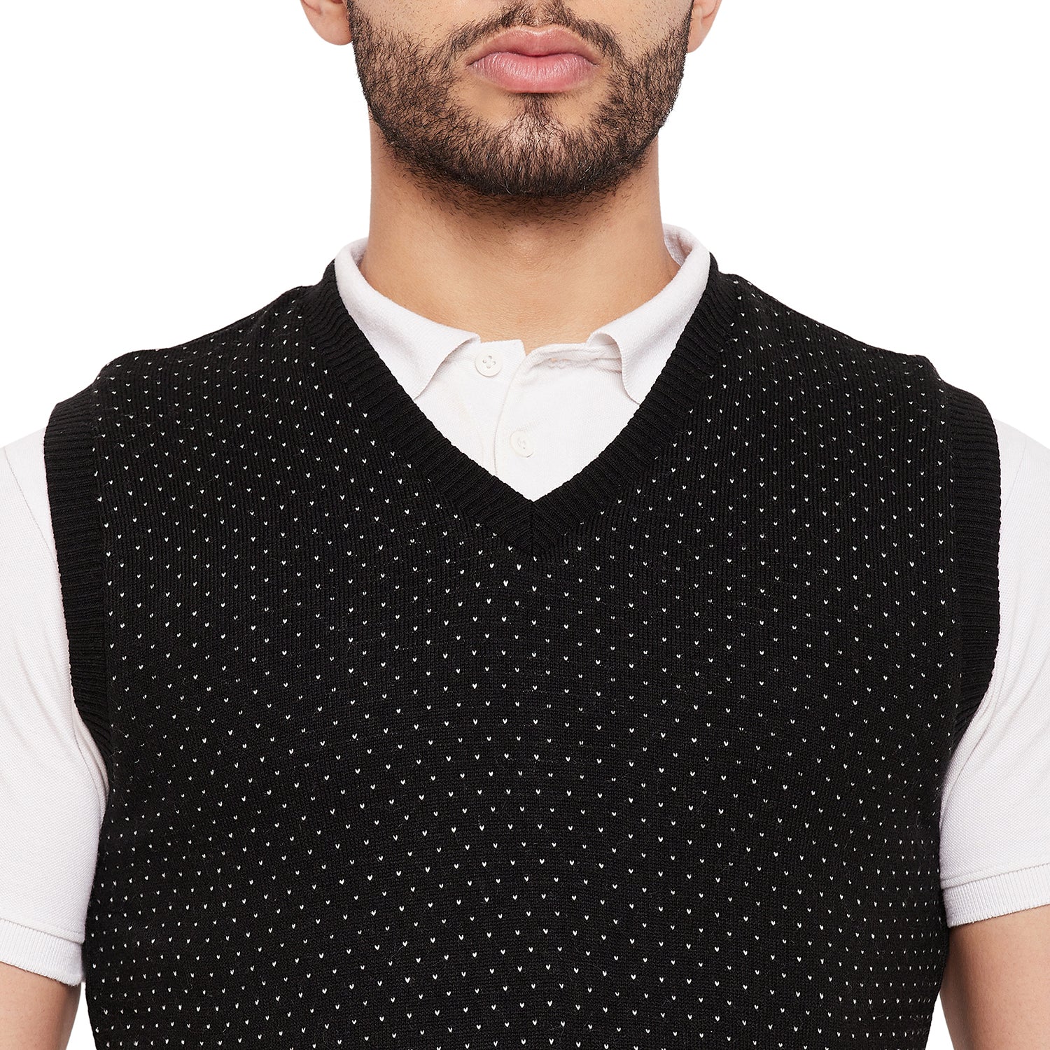 Duke Urban Men Sleeveless Reversible Sweater (SDS2040)