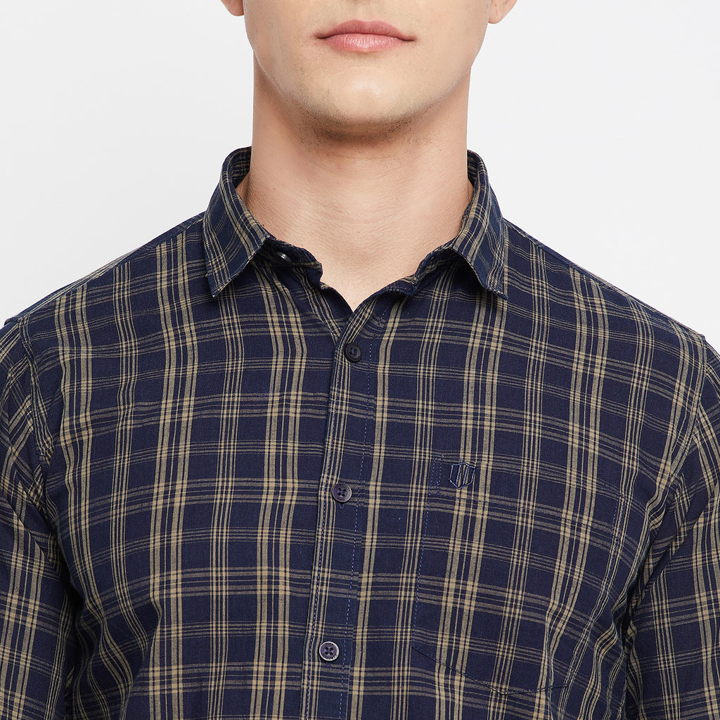 Duke Stardust Men Full Sleeve  Cotton Shirt (SDO7CKVQ)