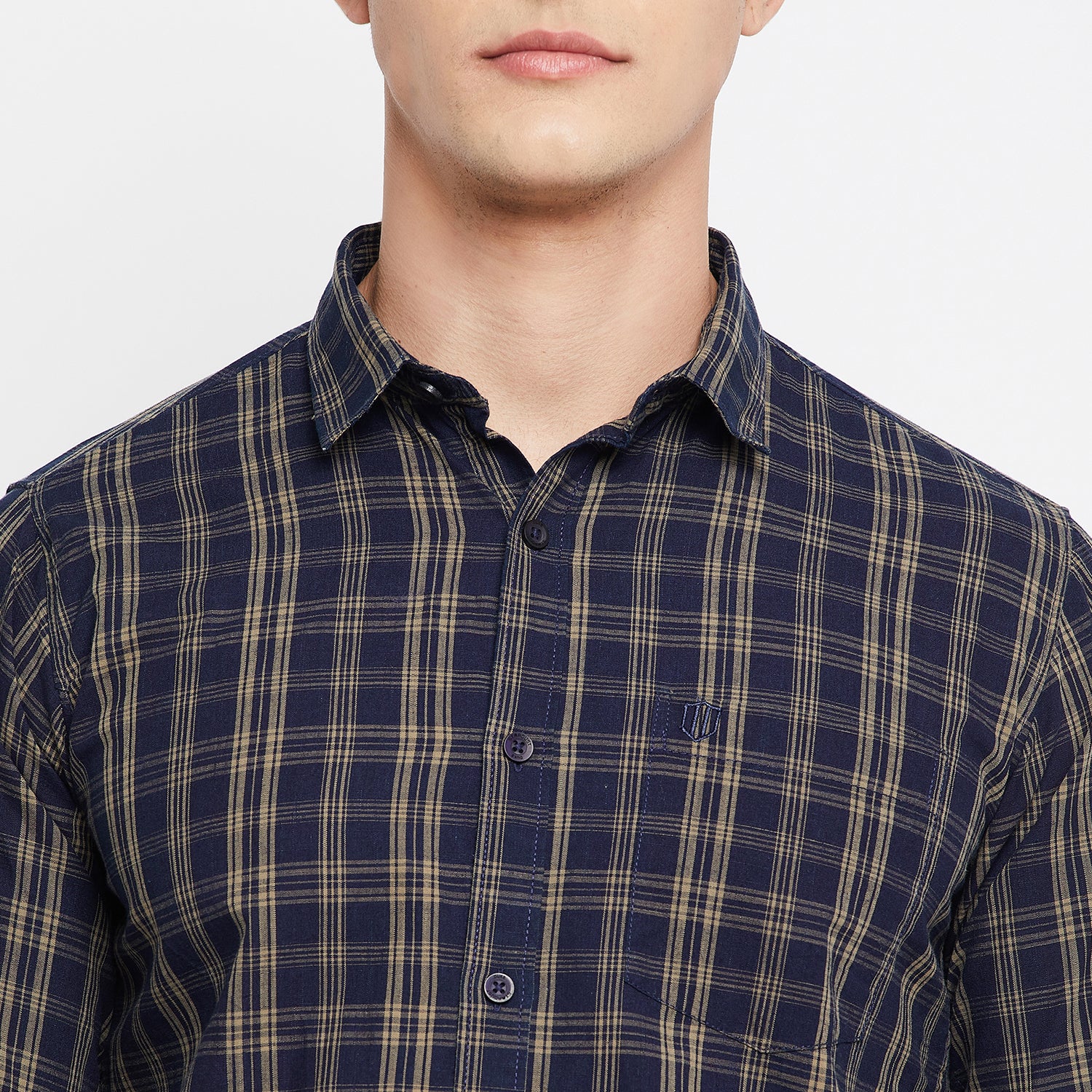 Duke Stardust Men Full Sleeve  Cotton Shirt (SDO7CKVQ)