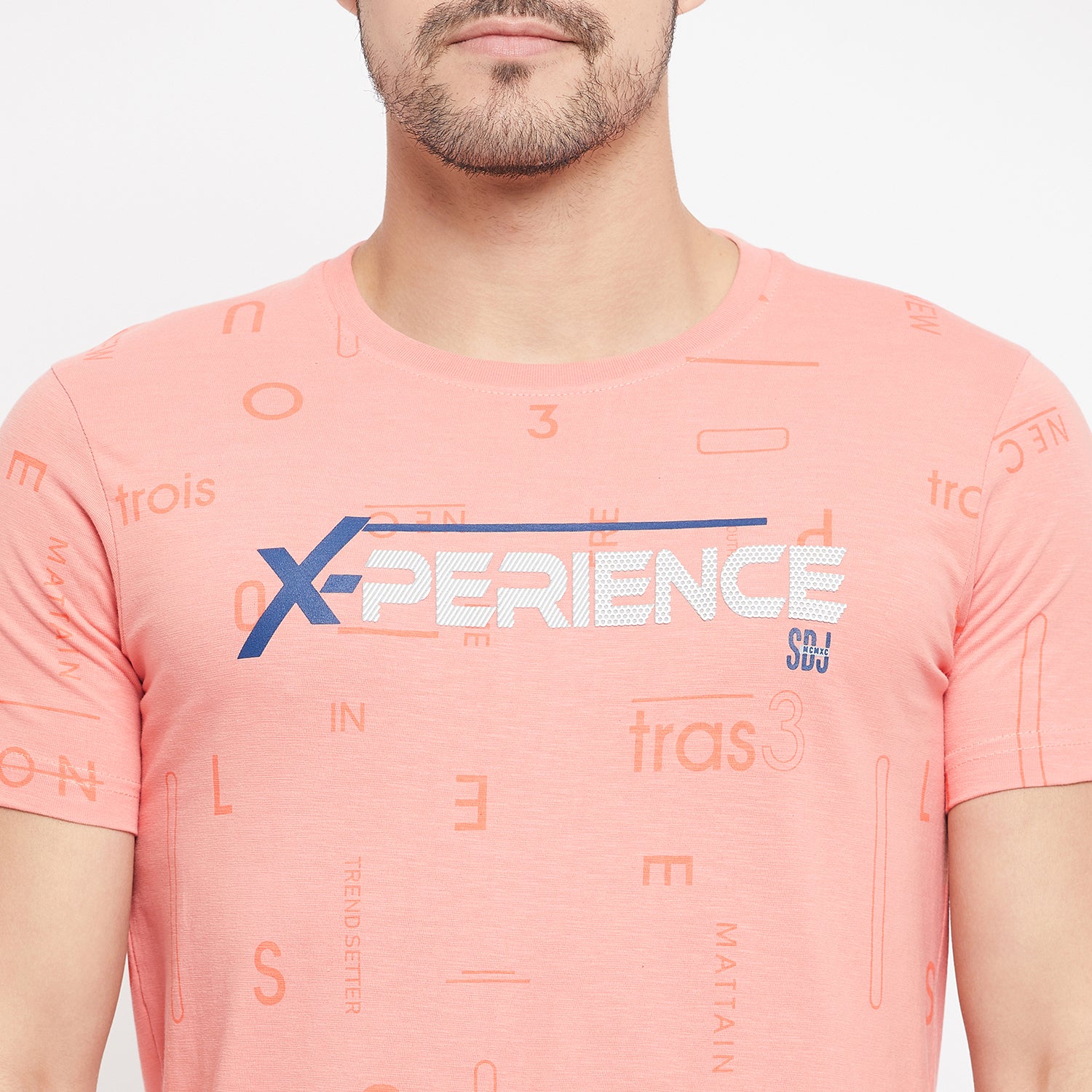 Duke Urban Men Half Sleeve Cotton T-shirt (LF5459)