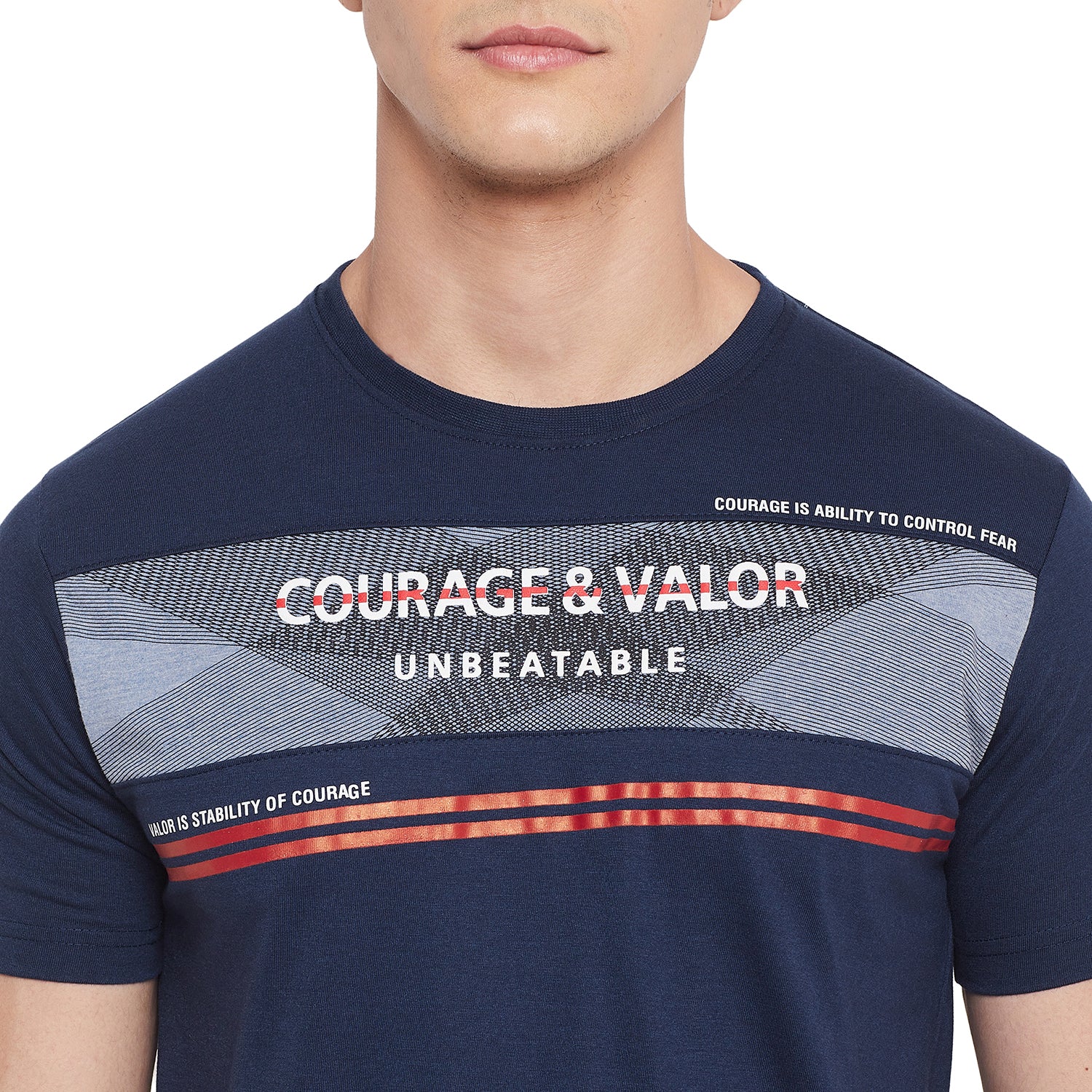 Duke Stardust Men Half Sleeve Cotton T-shirt (LF5401)