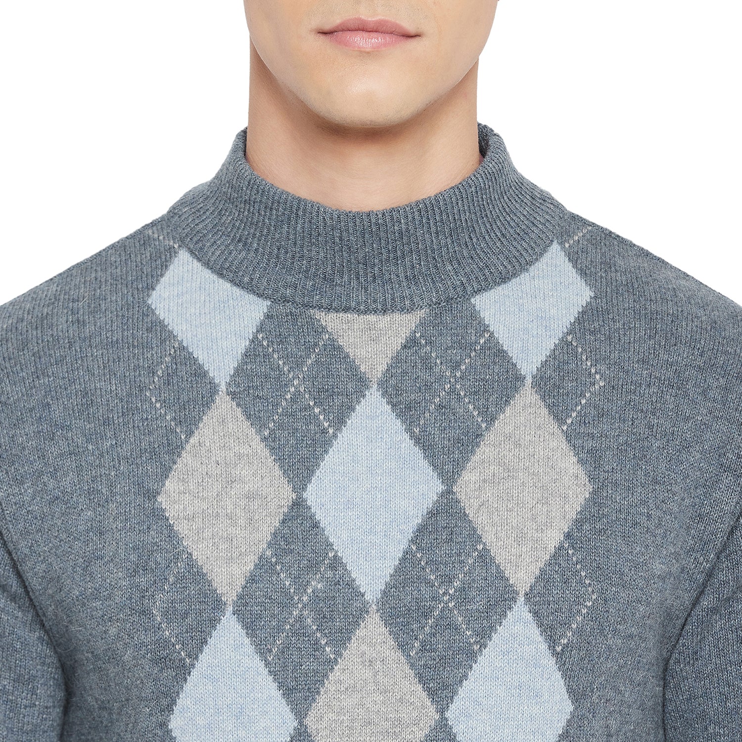 Duke Urban Men Full Sleeve High Neck Sweater (SDS695)