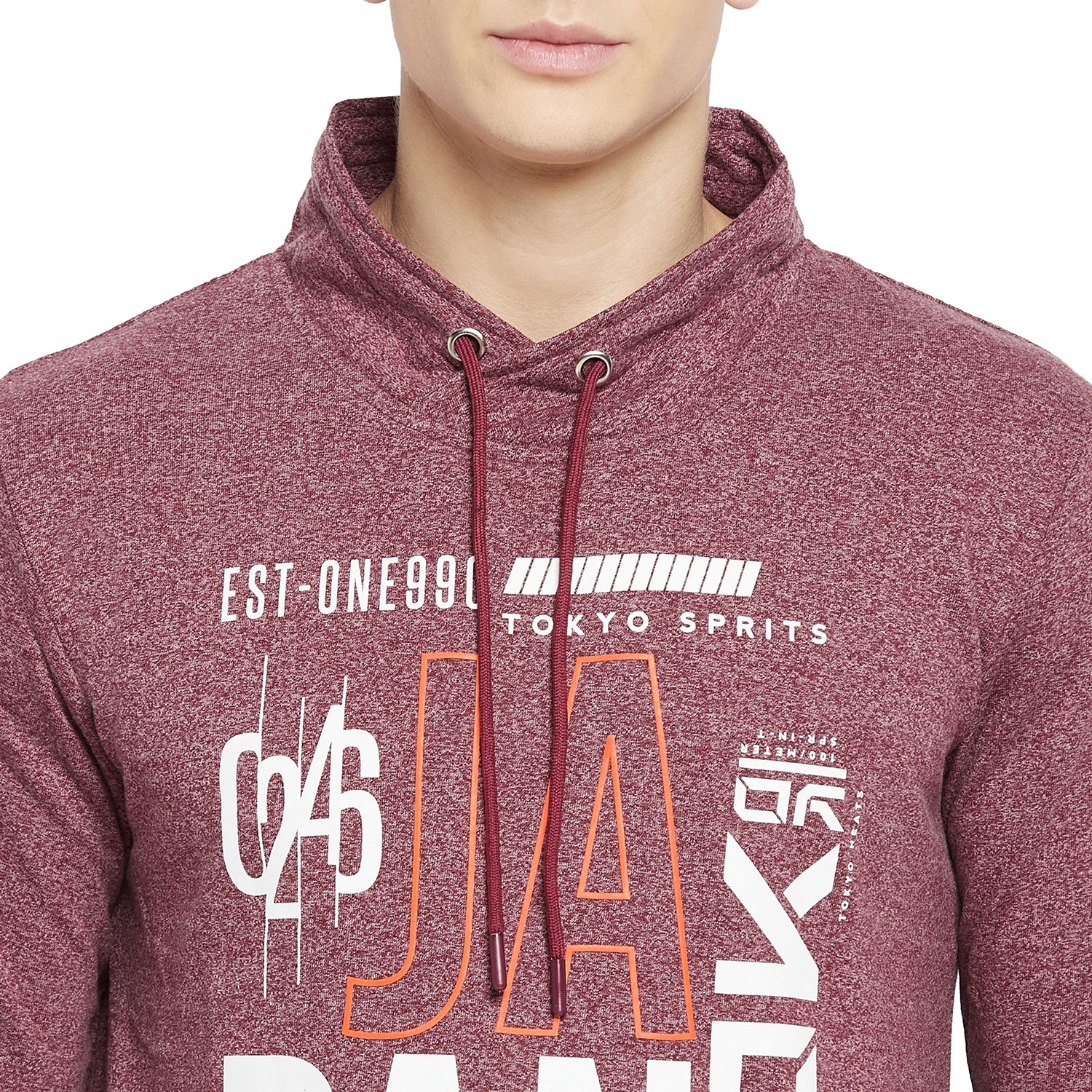 Duke Urban Men Cowl Neck Sweatshirt (LF3878)
