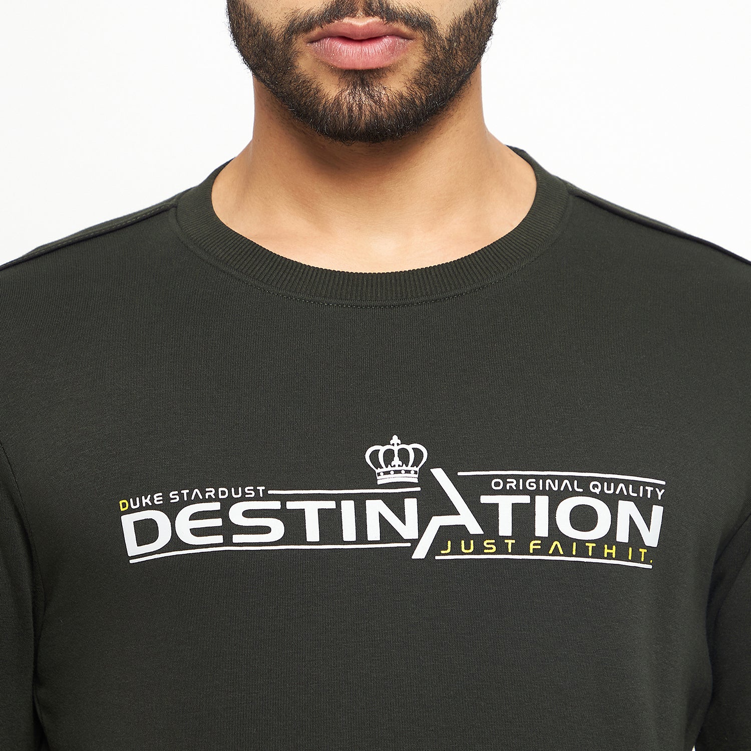Duke Urban Men Round Neck Tracksuit (LF6028)