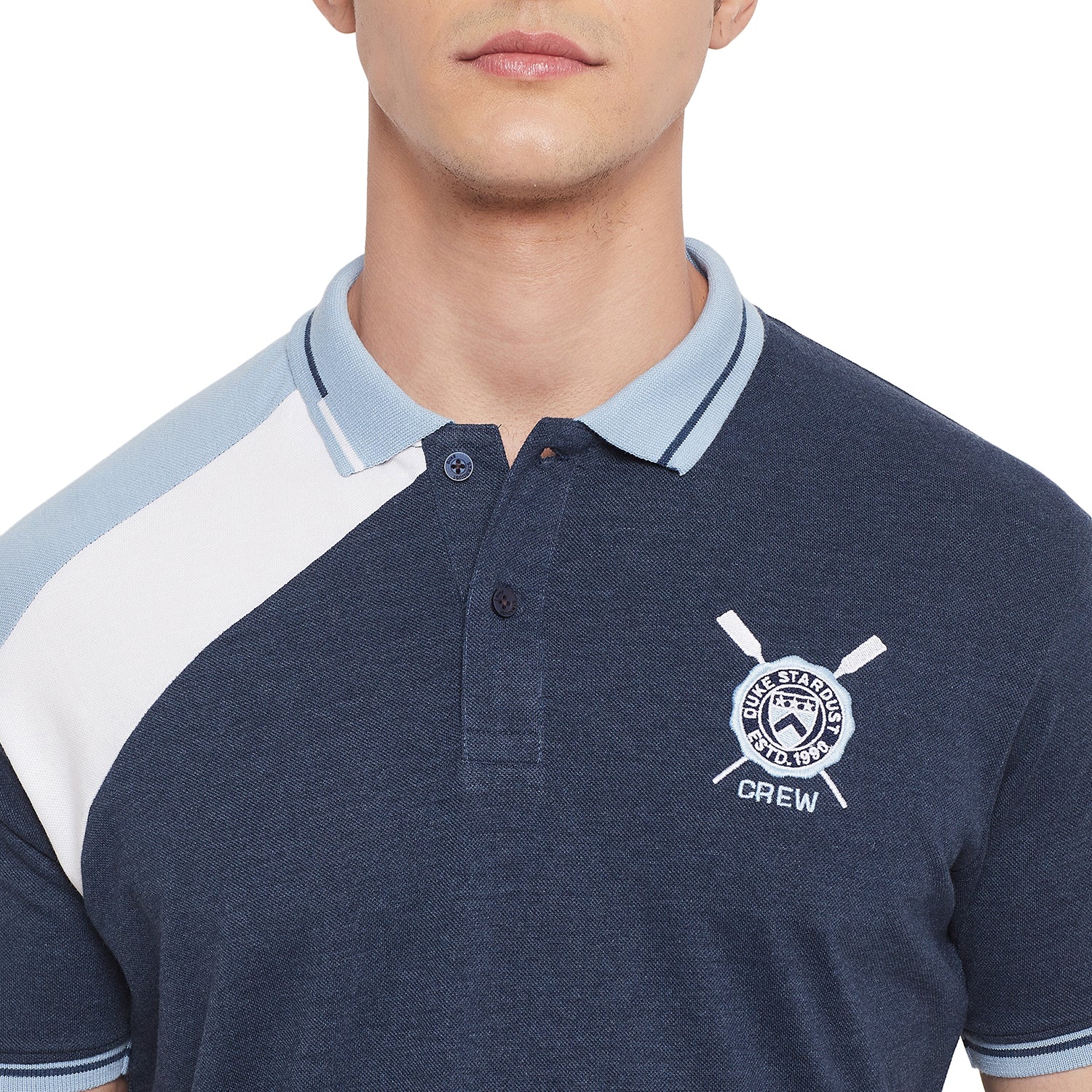 Duke Stardust Men Half Sleeve Cotton T-shirt (LF5267)