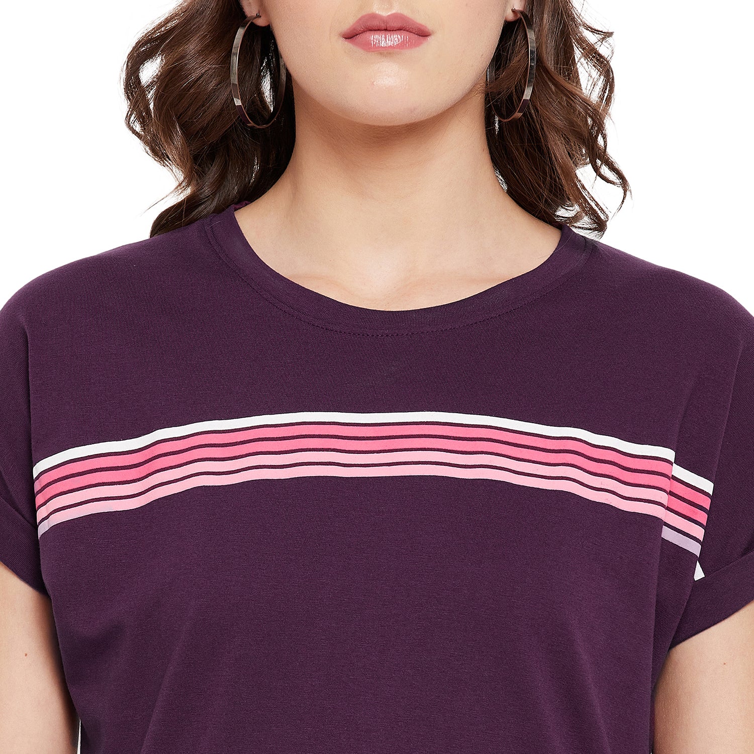 Duke Stardust Round Neck Lady Top (LFX120)