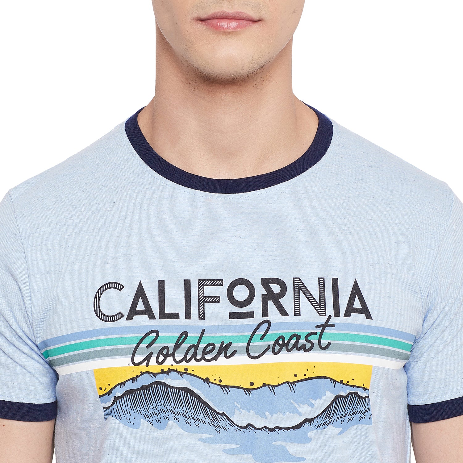 Duke Stardust Men Half Sleeve Cotton T-shirt (LF5284)