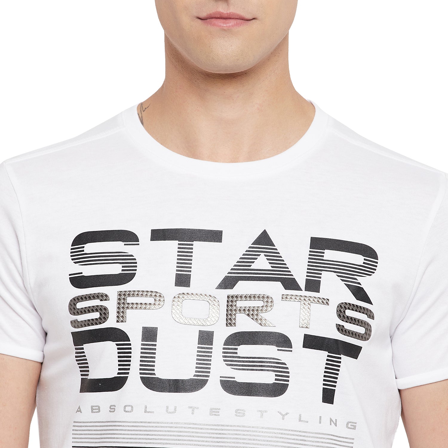 Duke Stardust Men Half Sleeve Cotton T-Shirt (LF5203)