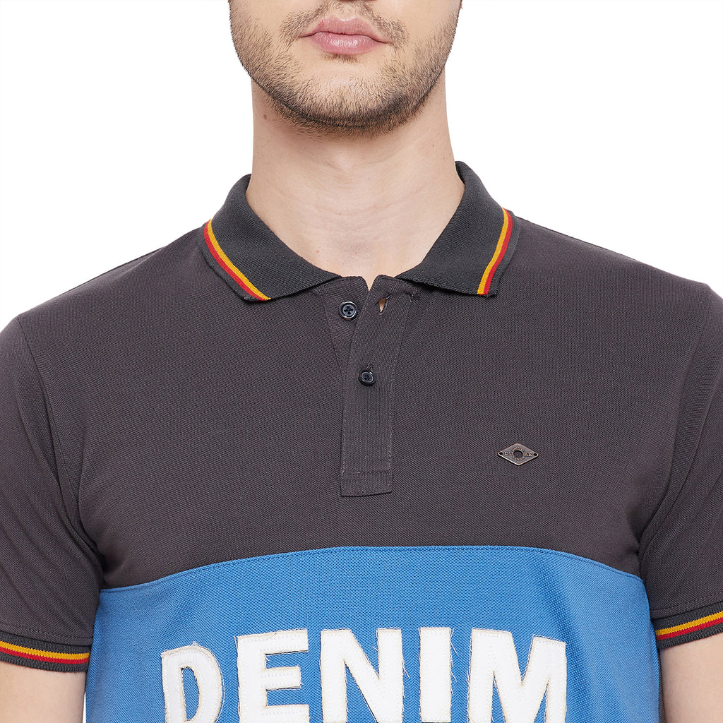 Duke Stardust Men Half Sleeve Cotton T-shirt (LQ3763)