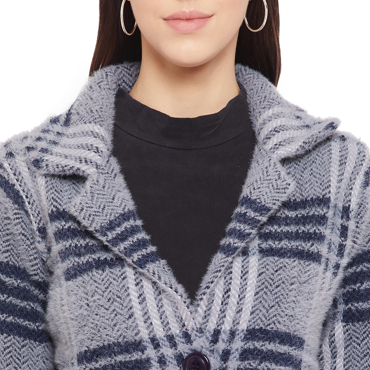 Duke Urban Women Full Sleeve Long Cardigan (SDS9641)