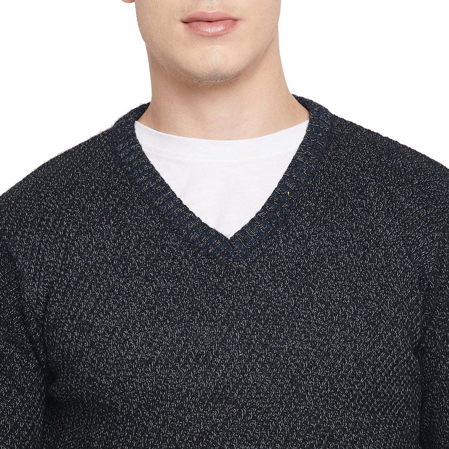 Duke Urban Men V Neck Full Sleeve Sweater (SDS669)