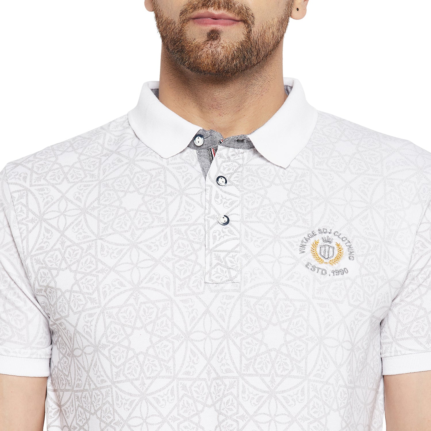 Duke Urban Men Half Sleeve Cotton T-shirt (LF5444)
