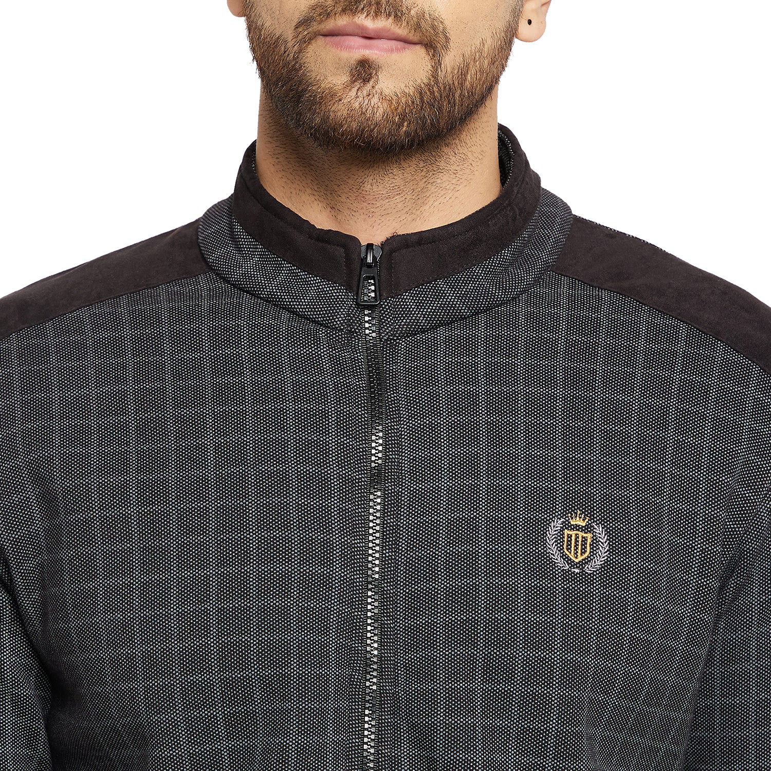 Duke Urban Men Collared Sweatshirt (LF6187)