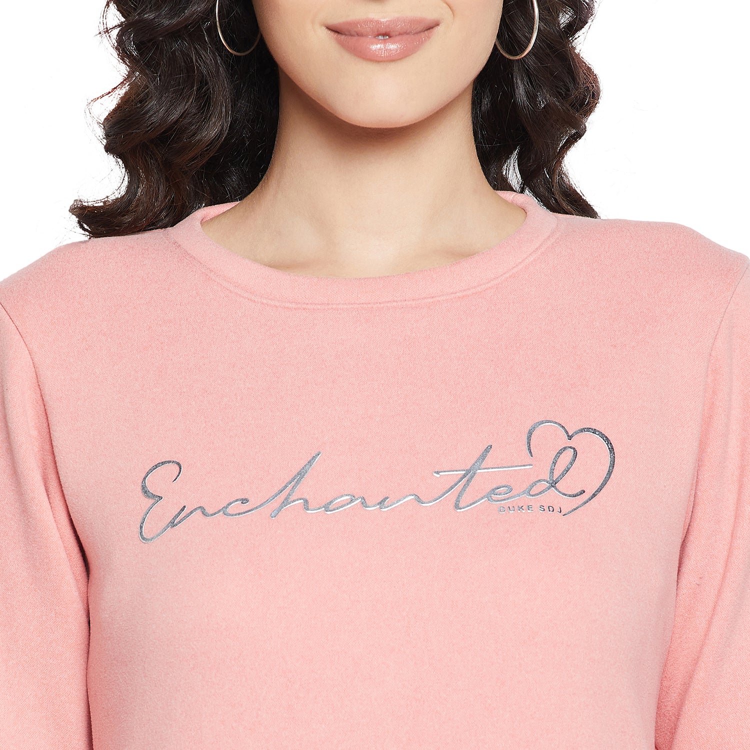 Duke Urban Women Full Sleeve Round Neck Sweatshirt (LFX889)