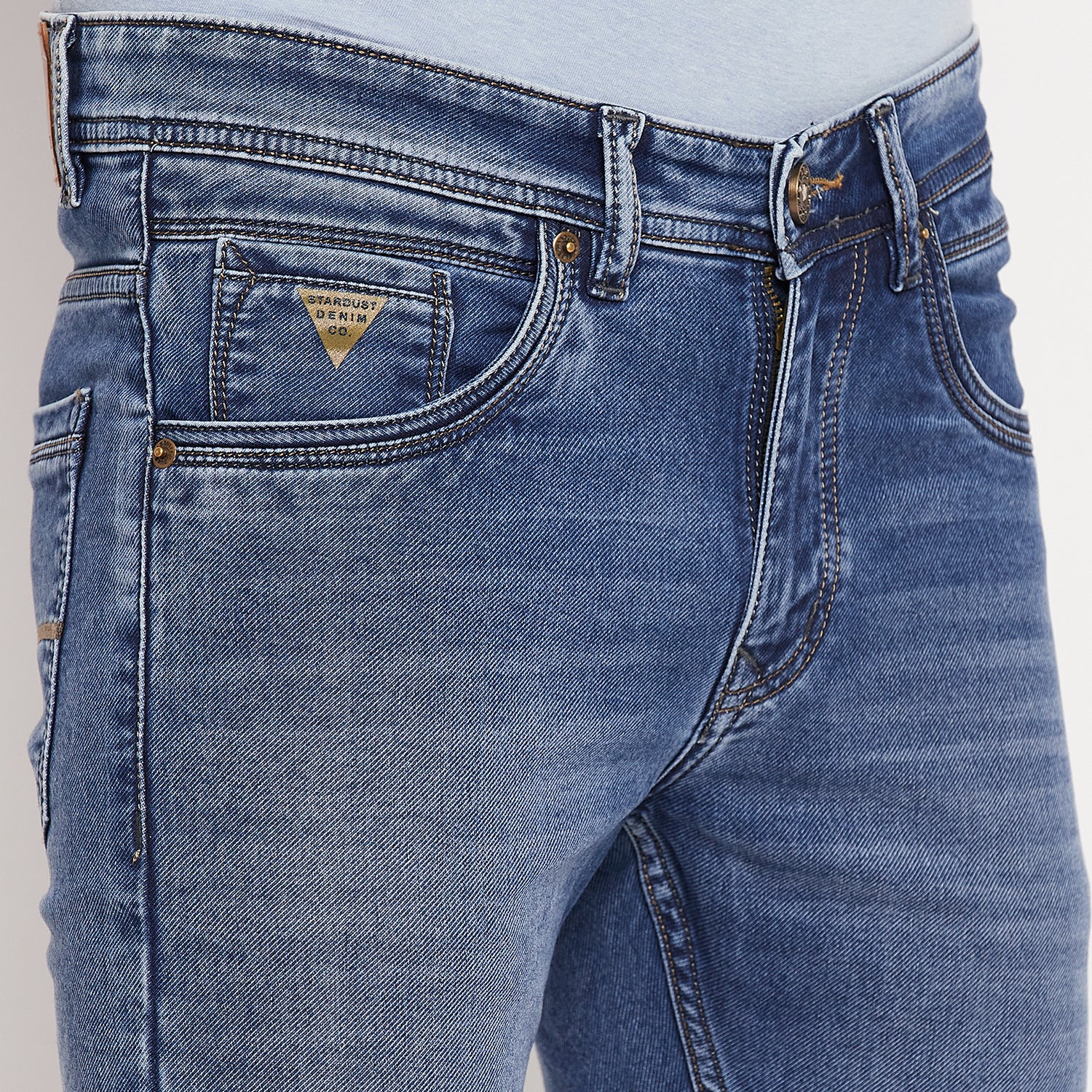 Duke Stardust Men Slim Fit Stretchable Jeans (SDD5339)