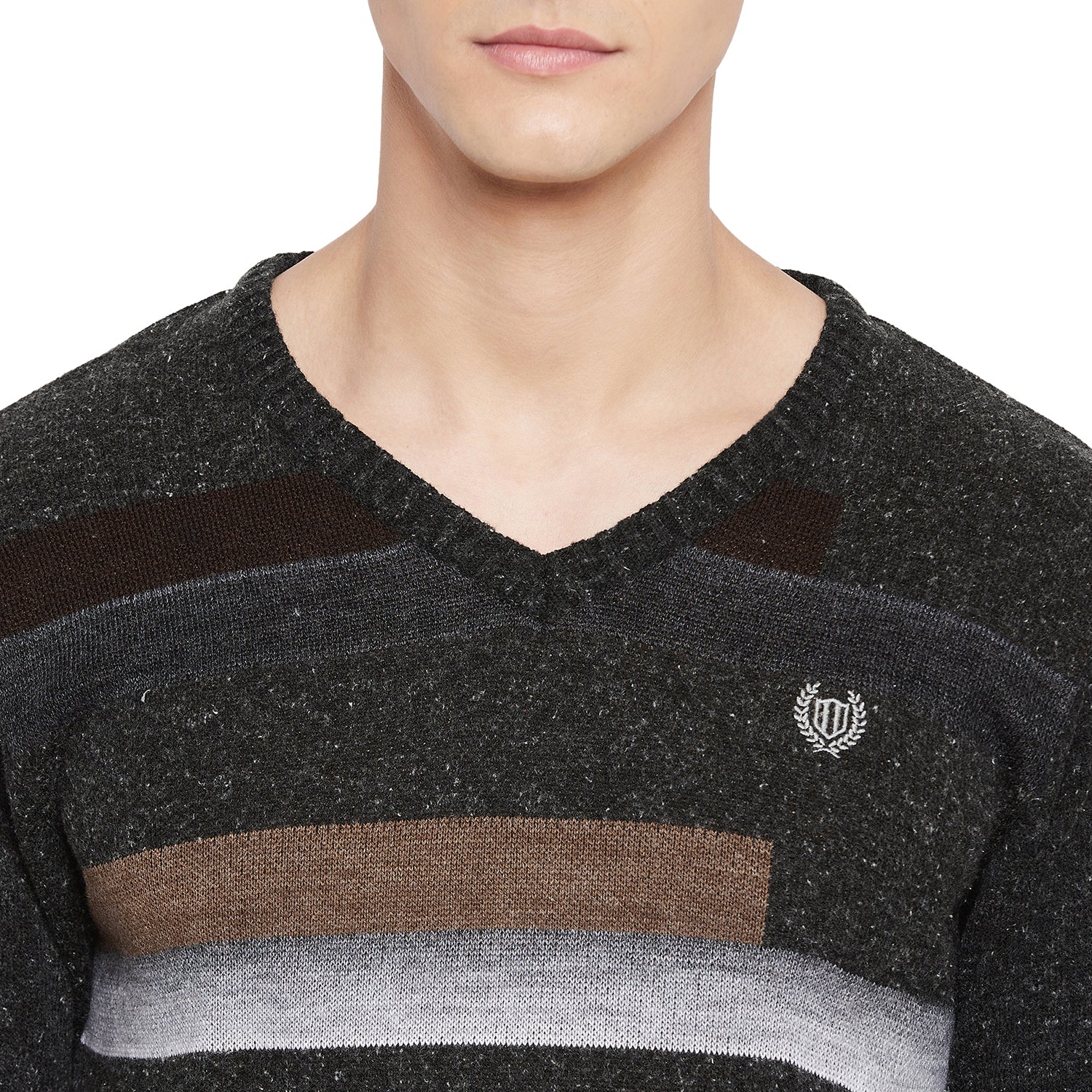 Duke Stardust Men Full Sleeve V Neck Sweater (SDS583)