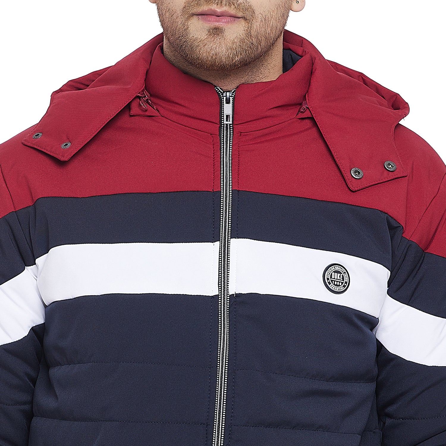 Duke Urban Men Full Sleeve Quilted Jacket (SDZ889)