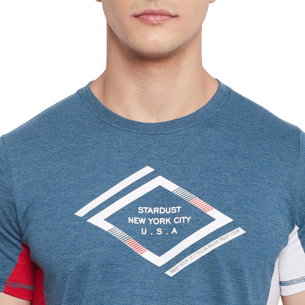 Duke Stardust Men Half Sleeve Cotton T-shirt (MTLF342)