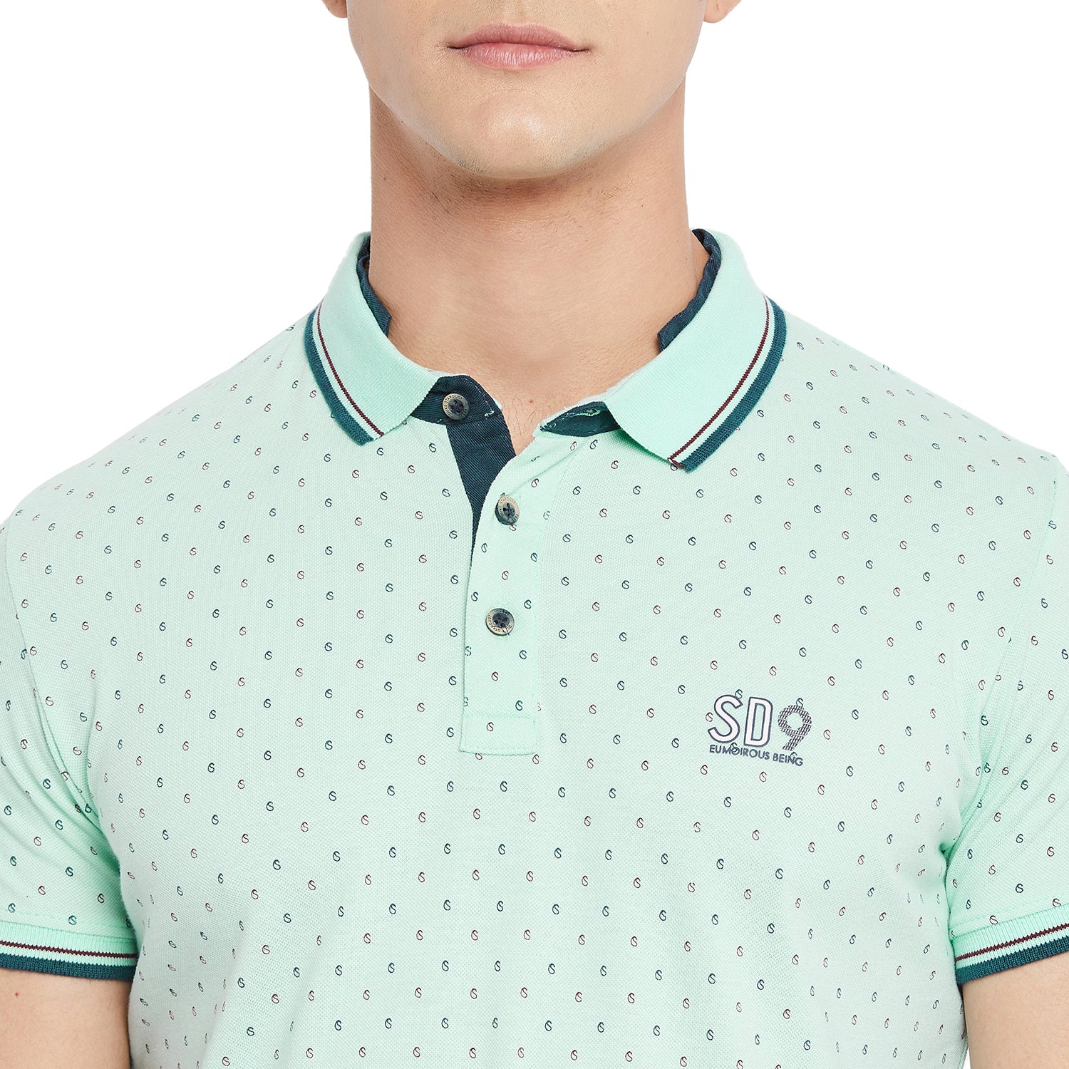 Duke Urban Men Half Sleeve Cotton T-shirt (LF5223)