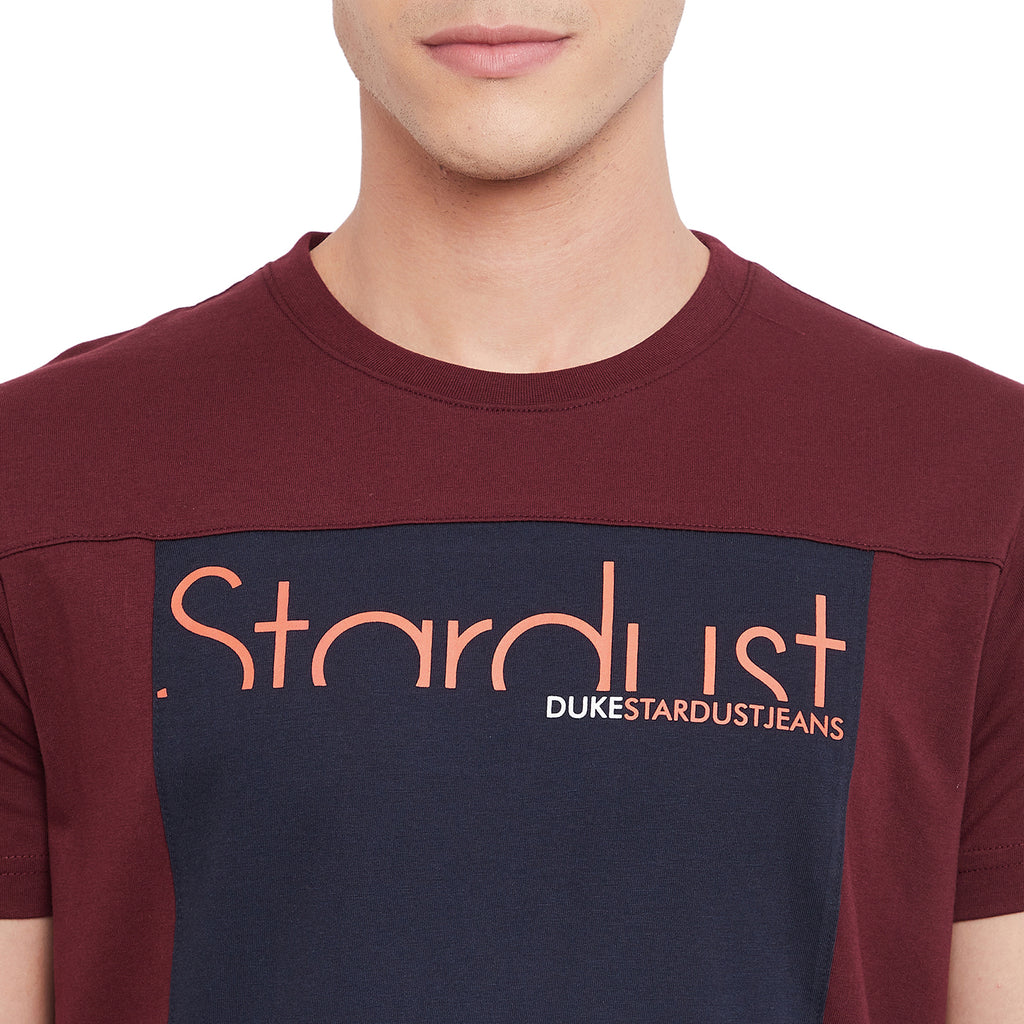 Duke Stardust Men Half Sleeve Cotton T-shirt (LF5224)