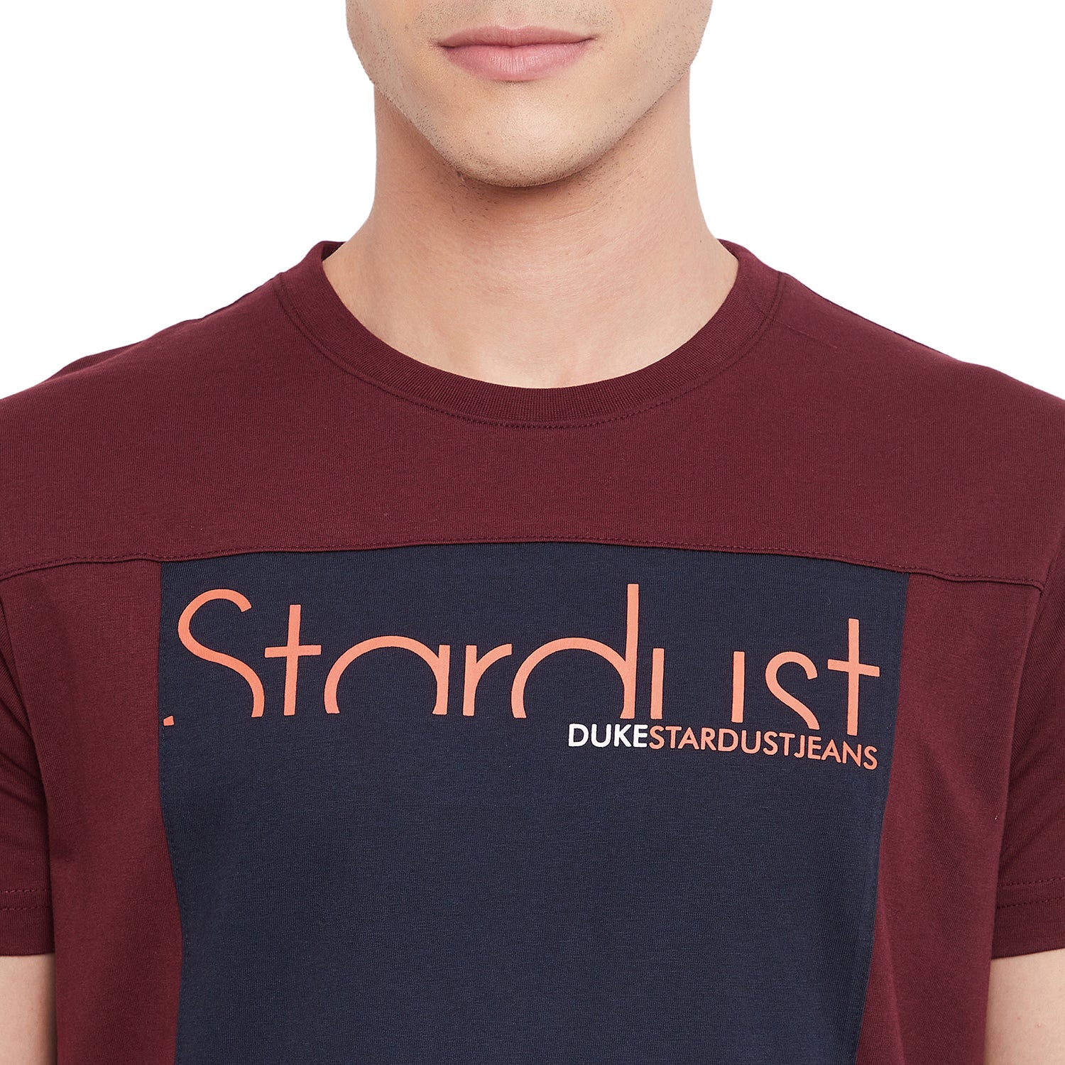 Duke Stardust Men Half Sleeve Cotton T-shirt (LF5224)
