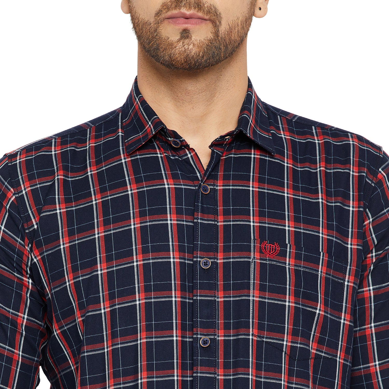 Duke Stardust Men Slim Fit Solid Spread Collar Casual Shirt (SDO6CKF)
