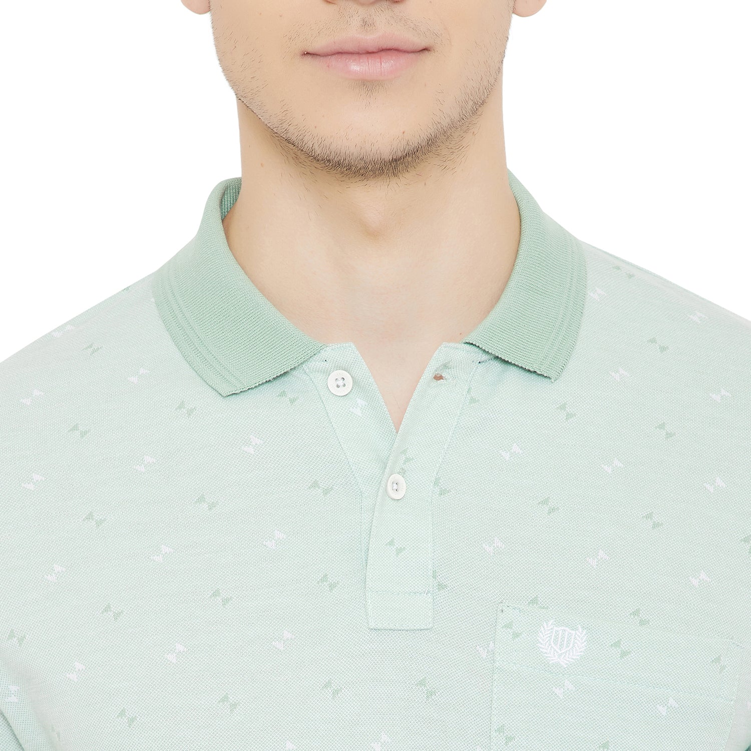 Duke Stardust Men Polo Neck Striped T-Shirt(LF4899)