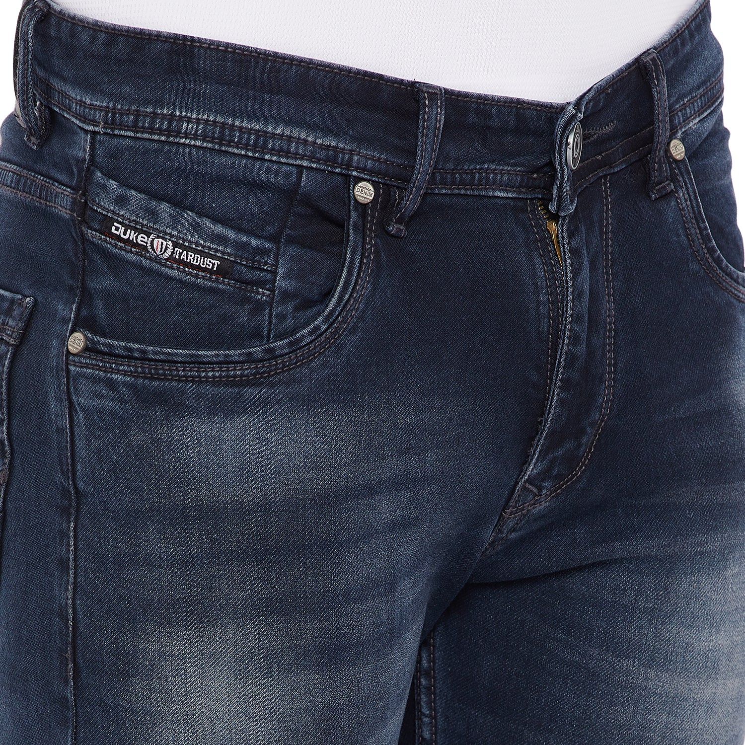 Duke Stardust Men Slim Fit Stretchable Jeans (SDD5239)