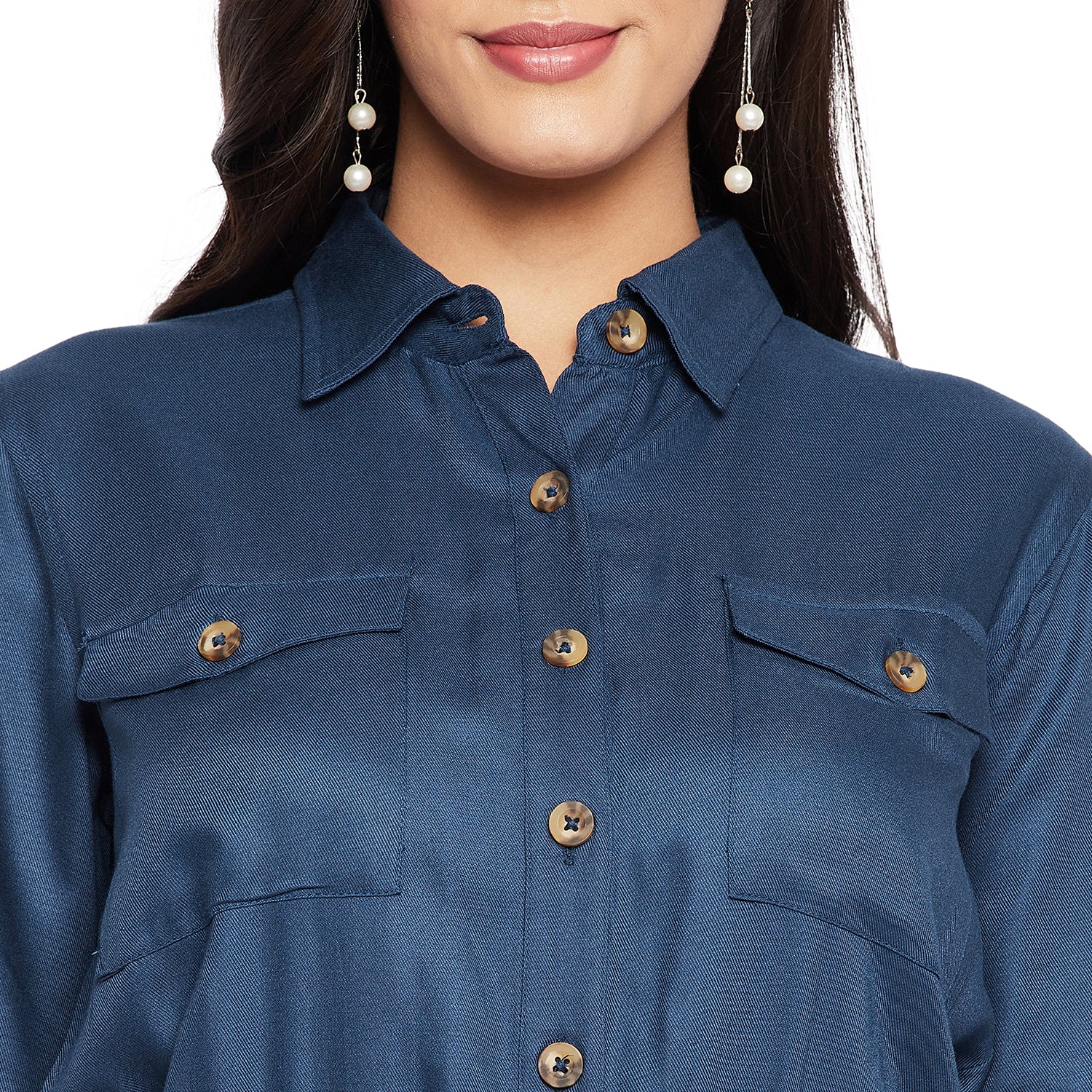 Duke Stardust Ladies Crop Shirt (SDX3805)