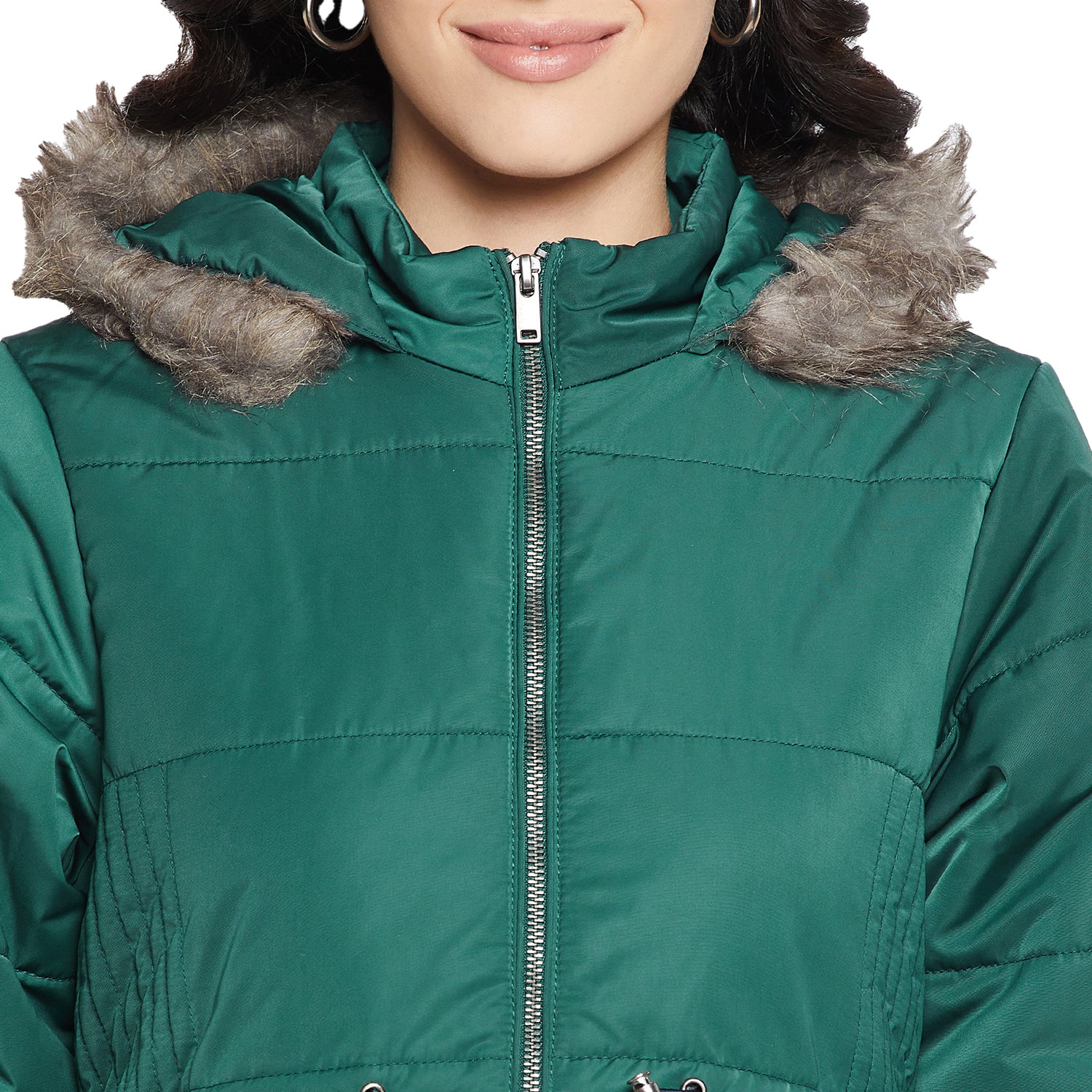 Duke Urban Women Full sleeve Hooded Jacket (SDZ1923)