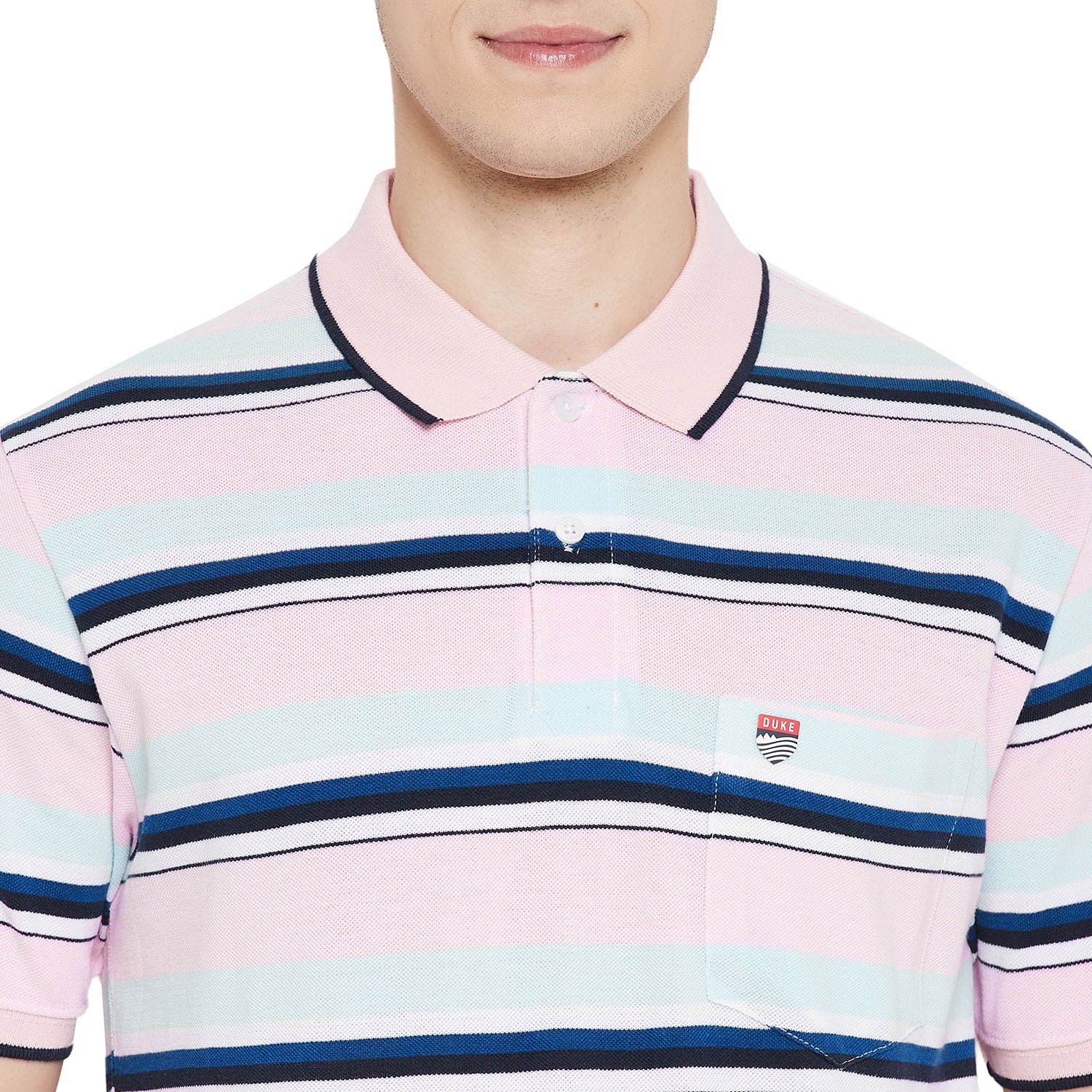Duke Stardust Men Half Sleeve Cotton T-Shirt (LF5358)