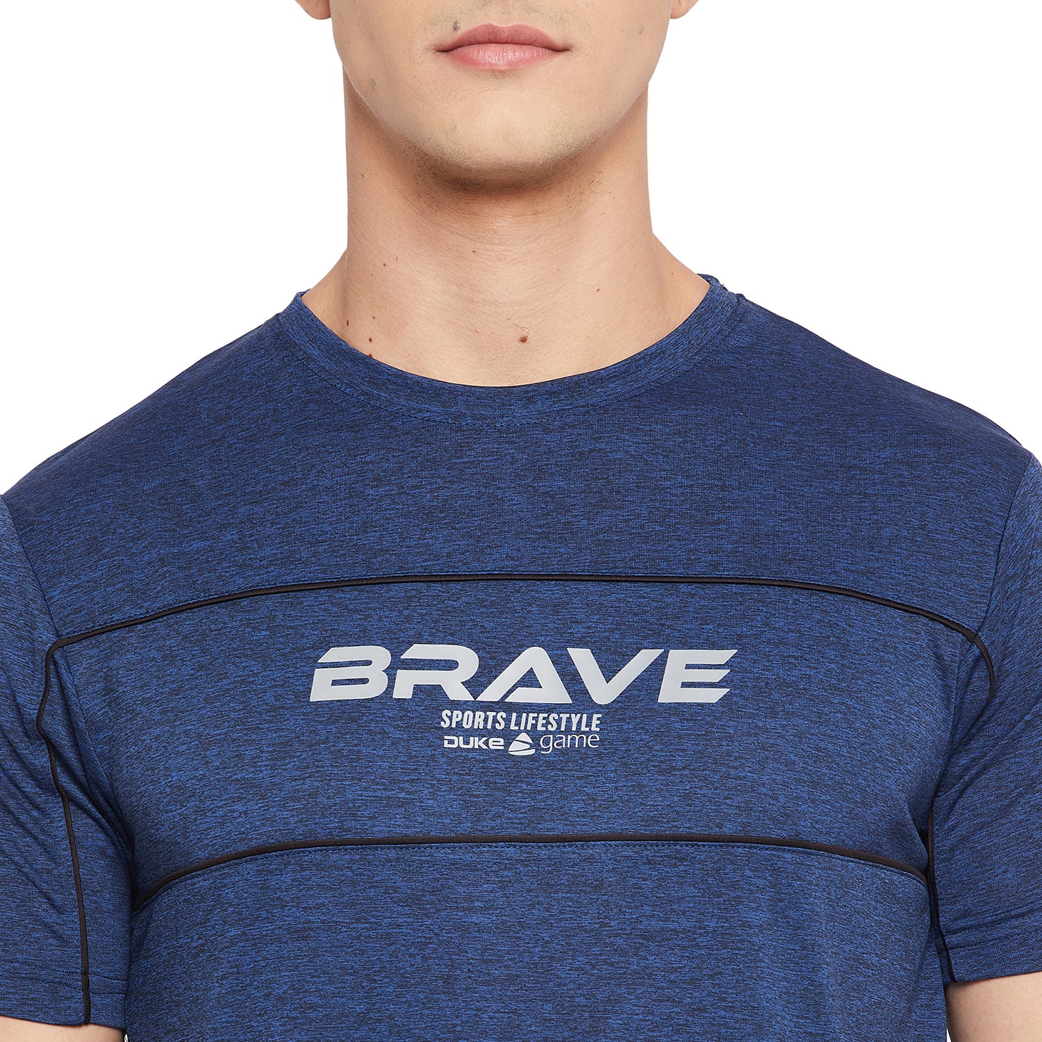 Duke Stardust Men Half Sleeve Sports T-shirt (GD1155)