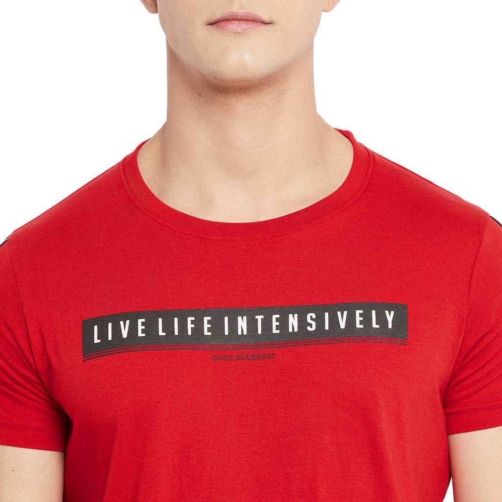 Duke Stardust Men Half Sleeve Cotton T-shirt (LF5346)