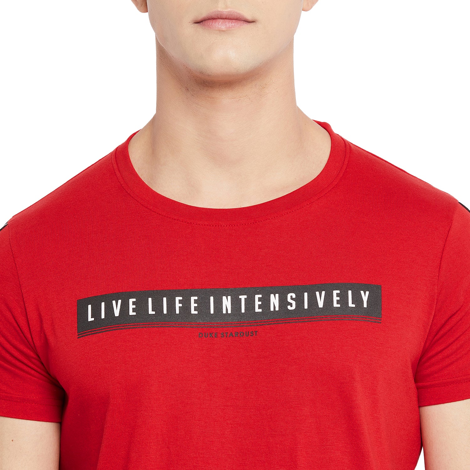 Duke Stardust Men Half Sleeve Cotton T-shirt (LF5346)
